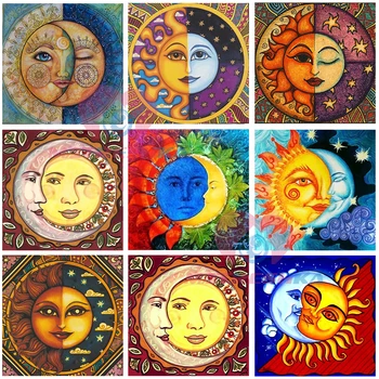 DIY pictures of rhinestones diamond painting cartoon embroidery diamond diamond painting accessories diamond mosaic sun and moon
DIY pictures of rhinestones diamond painting cartoon embroidery diamond diamond painting accessories diamond mosaic sun and moon