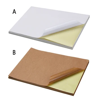 50Sheets/lot A4 Blank Copy Paper Kraft Matt Printable Self adhesive Label Paper for Office Laser Inkjet Printer Printing Paper
50Sheets/lot A4 Blank Copy Paper Kraft Matt Printable Self adhesive Label Paper for Office Laser Inkjet Printer Printing Paper