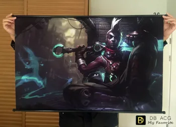 "LOL:Time assassin" HD Game Scrolls Poster Bar Cafes Home Decoration Banners Hanging Art Waterproof Cloth Decorative 60X90 CM
"LOL:Time assassin" HD Game Scrolls Poster Bar Cafes Home Decoration Banners Hanging Art Waterproof Cloth Decorative 60X90 CM
