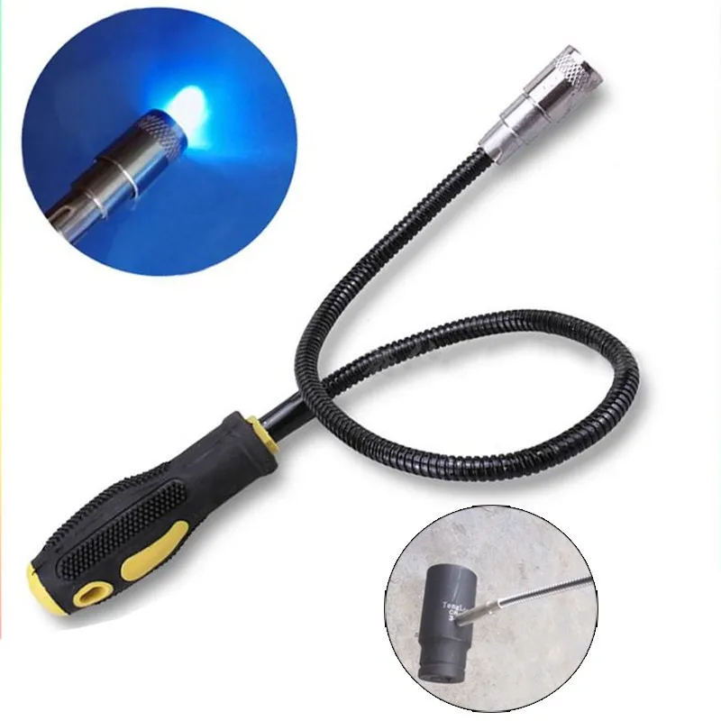 

1pc Pick Up Tool Telescopic Magnetic Extending Magnet Portable Flexible Magnetic Pickup Rod Tool Stick Extending Long Reach