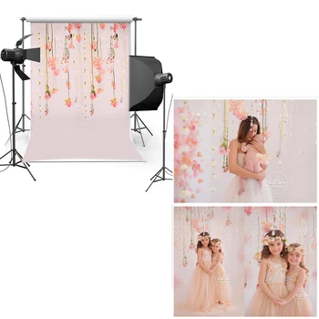 DAWNKNOW Vinyl Photography Background For Family Polyester Backdrop Pink Wall Floral For Children Photo Studio CM6714
DAWNKNOW Vinyl Photography Background For Family Polyester Backdrop Pink Wall Floral For Children Photo Studio CM6714