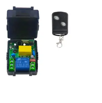 AC 220V 220 V 1CH Wireless Remote Control Switch System Receiver Transmitter Remote 433mhz
AC 220V 220 V 1CH Wireless Remote Control Switch System Receiver Transmitter Remote 433mhz