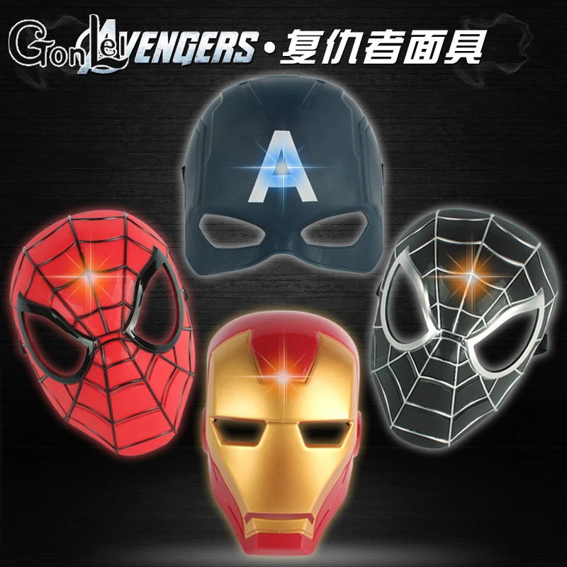 GonLeI New Super Hero LED Light Mask The Avengers Red Spiderman Venom Black Spiderman Mask Party Cosplay Kids Halloween Gift Toy
GonLeI New Super Hero LED Light Mask The Avengers Red Spiderman Venom Black Spiderman Mask Party Cosplay Kids Halloween Gift Toy