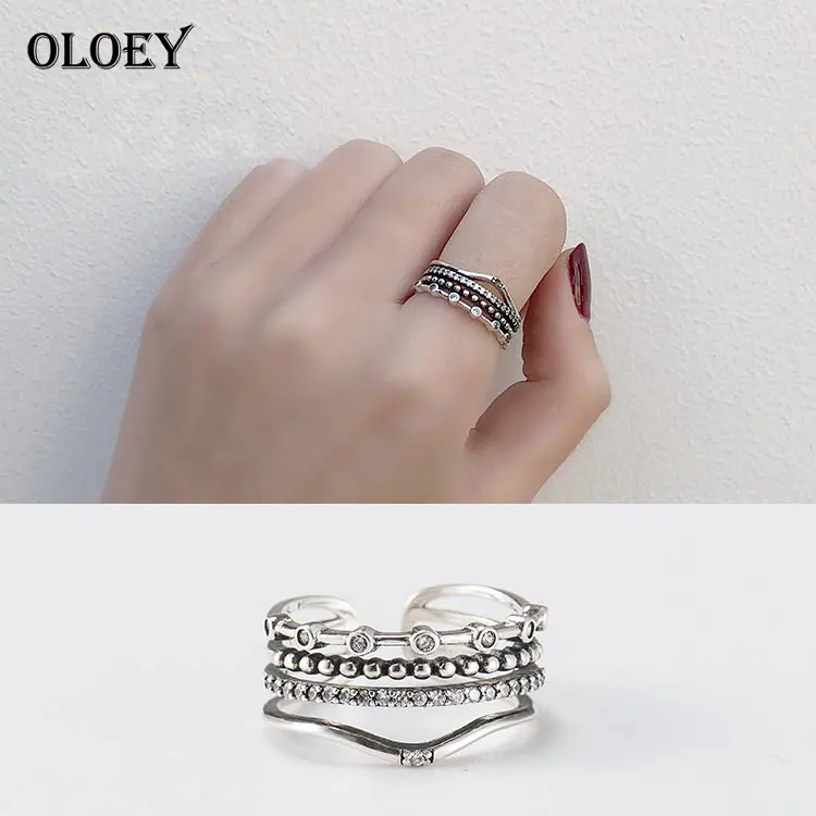 OLOEY Real 925 Sterling Silver Finger Rings Women Vintage Chai Silver Twist Rope Open Ring Fine Jewelry Drop Shipping YMR118
OLOEY Real 925 Sterling Silver Finger Rings Women Vintage Chai Silver Twist Rope Open Ring Fine Jewelry Drop Shipping YMR118