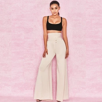 2018 Women Beige Fashion New Arrive Pants Boot Cut Solid Lace Up Bandage Pants Sulid Summer Chic Elegant Celebrity Casual Festa
2018 Women Beige Fashion New Arrive Pants Boot Cut Solid Lace Up Bandage Pants Sulid Summer Chic Elegant Celebrity Casual Festa
