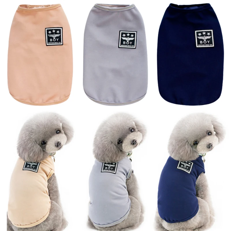 Pet Dog Clothes for Dog Summer Dog Vest Pure Coat Clothes For Small Dogs Chihuahua Cotton Puppy Shirts T shirt Cat Vests 30
Pet Dog Clothes for Dog Summer Dog Vest Pure Coat Clothes For Small Dogs Chihuahua Cotton Puppy Shirts T shirt Cat Vests 30