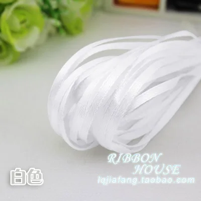 Wholesale White (10meters/lot) 1/8" (3mm) Double Face Satin Ribbon Webbing Decoration Gift Christmas Ribbons DIY Candy Box Dec
Wholesale White (10meters/lot) 1/8" (3mm) Double Face Satin Ribbon Webbing Decoration Gift Christmas Ribbons DIY Candy Box Dec