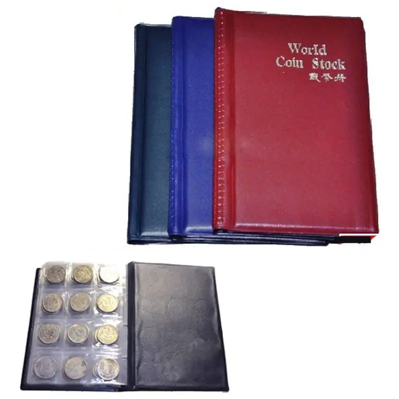 2019 Newest 120 World Coin Note Currency Holder Collection Book with Wholesales Useful Booklet For Collecting Coins 
2019 Newest 120 World Coin Note Currency Holder Collection Book with Wholesales Useful Booklet For Collecting Coins