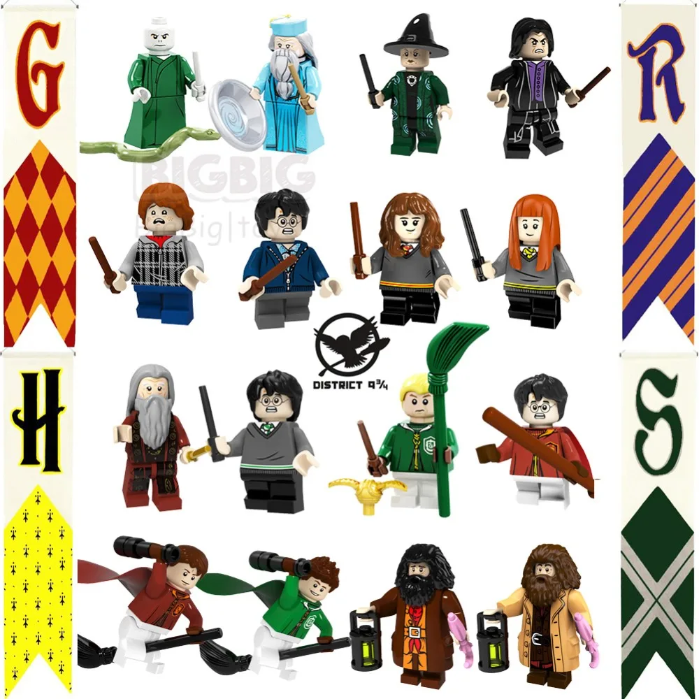 2019 Legoinly Harri Potters movie Model figures Building Blocks Educational playmobil compatible Legoed kids Toys Gifts mini
2019 Legoinly Harri Potters movie Model figures Building Blocks Educational playmobil compatible Legoed kids Toys Gifts mini