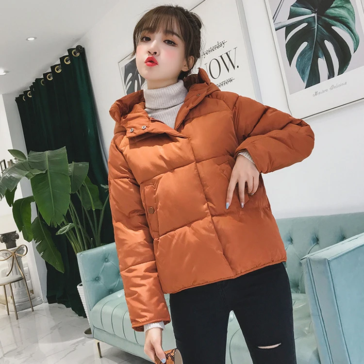 Fashion Hooded Solid Women Winter Jacket Cotton Padded 2019 New Arrival Warm Thicken Ladies Coat Short Coats Parka Down Jacket
Fashion Hooded Solid Women Winter Jacket Cotton Padded 2019 New Arrival Warm Thicken Ladies Coat Short Coats Parka Down Jacket