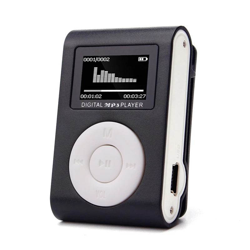Mp3 Player Portable LCD Screen Mini Music Media Clip Player Support 32GB Micro SD TF Card Walkman Lettore D30 Jan9 Wholesale MP3
Mp3 Player Portable LCD Screen Mini Music Media Clip Player Support 32GB Micro SD TF Card Walkman Lettore D30 Jan9 Wholesale MP3