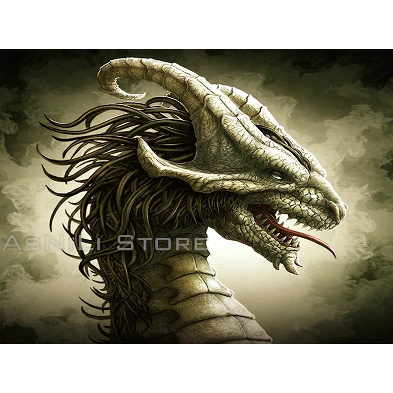 Full Square / Round Drill 5D DIY Diamond Painting kits Rhinestone Embroidery "Animal dragon" Cross Stitch Mosaic Home Decor
Full Square / Round Drill 5D DIY Diamond Painting kits Rhinestone Embroidery "Animal dragon" Cross Stitch Mosaic Home Decor