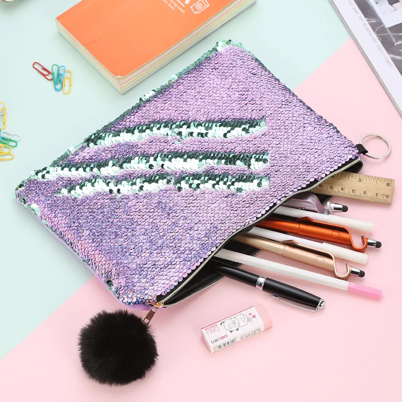 Shining Pencil Case Plush Large Stationery Storage Pen Organizer Bag Girl School Office Supply Escolar Cosmetic File older Gift
Shining Pencil Case Plush Large Stationery Storage Pen Organizer Bag Girl School Office Supply Escolar Cosmetic File older Gift