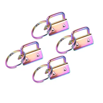 4Pcs Key Fob Hardware 25mm Rainbow Color Vacuum Plating keychain Split Ring For Wrist Wristlets Cotton Tail Clip Webbing Hardwar
4Pcs Key Fob Hardware 25mm Rainbow Color Vacuum Plating keychain Split Ring For Wrist Wristlets Cotton Tail Clip Webbing Hardwar