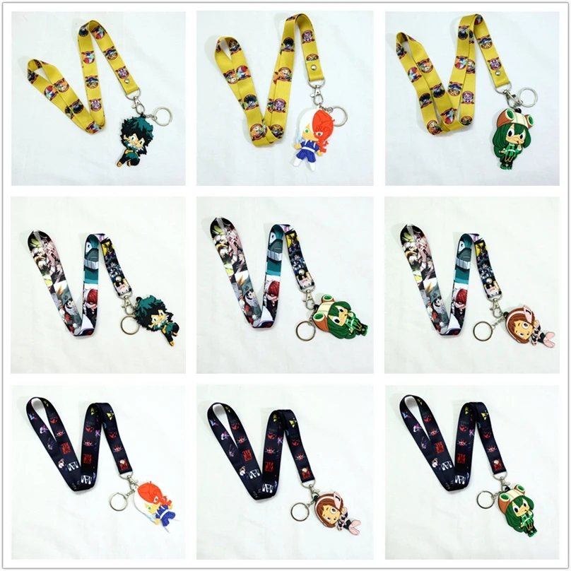 My Hero Academia Badge Lanyard for Keys ID Holders keychain Neck Straps Boku no Hiro Mobile Phone Neck Straps
My Hero Academia Badge Lanyard for Keys ID Holders keychain Neck Straps Boku no Hiro Mobile Phone Neck Straps