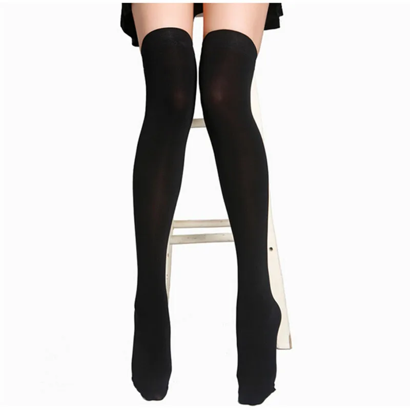 1Pair Fashion Sexy Stockings Warm Thigh High Stockings Over Knee Socks Long Stockings For Ladies Women Black White 2019 New Hot
1Pair Fashion Sexy Stockings Warm Thigh High Stockings Over Knee Socks Long Stockings For Ladies Women Black White 2019 New Hot