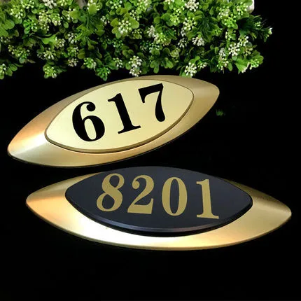 Polymer Metallic black gold color house number custom sign door number sticker for hotel door apartment Villa
Polymer Metallic black gold color house number custom sign door number sticker for hotel door apartment Villa
