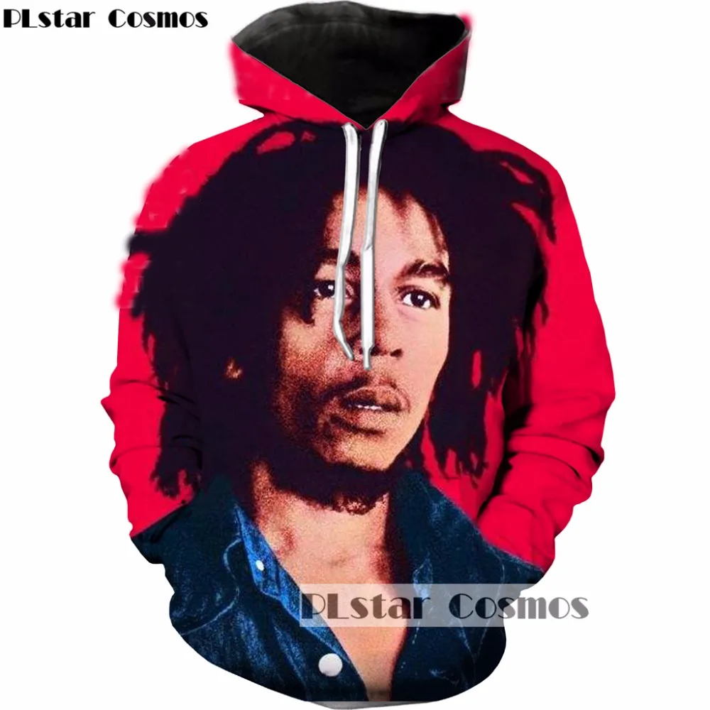 PLstar Cosmos 2018 Fashion Reggae originator Bob Marley 3D Hoodies Print men women Hooded Sweatshirt Streetwear Pullover
PLstar Cosmos 2018 Fashion Reggae originator Bob Marley 3D Hoodies Print men women Hooded Sweatshirt Streetwear Pullover