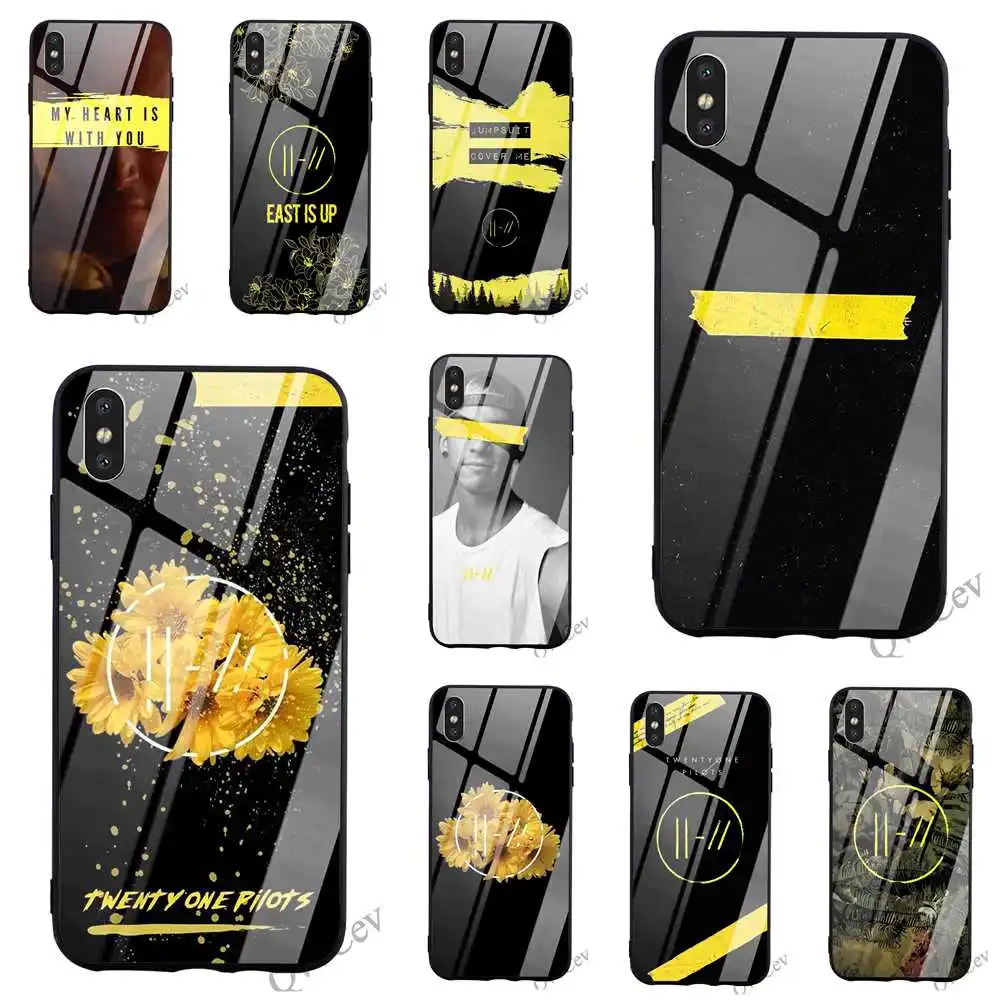 Pattern Twenty One Pilots 21 Tempered Glass Phone Cover for iPhone XR Case Xs Max X 6 6S 8 Plus 7 5S 5 SE Back
Pattern Twenty One Pilots 21 Tempered Glass Phone Cover for iPhone XR Case Xs Max X 6 6S 8 Plus 7 5S 5 SE Back