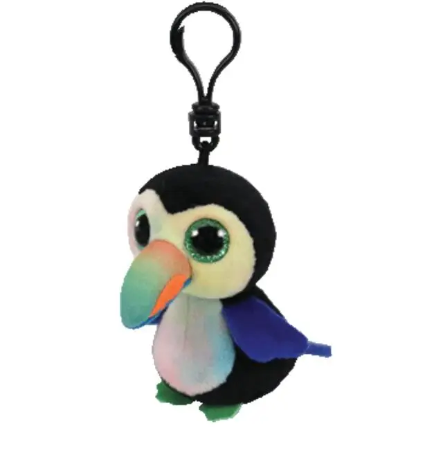2018 New TY Beanie Babies Beaks Toucan Bird Keychain Clip Cinder Pendant Plush Toys Gifts
2018 New TY Beanie Babies Beaks Toucan Bird Keychain Clip Cinder Pendant Plush Toys Gifts