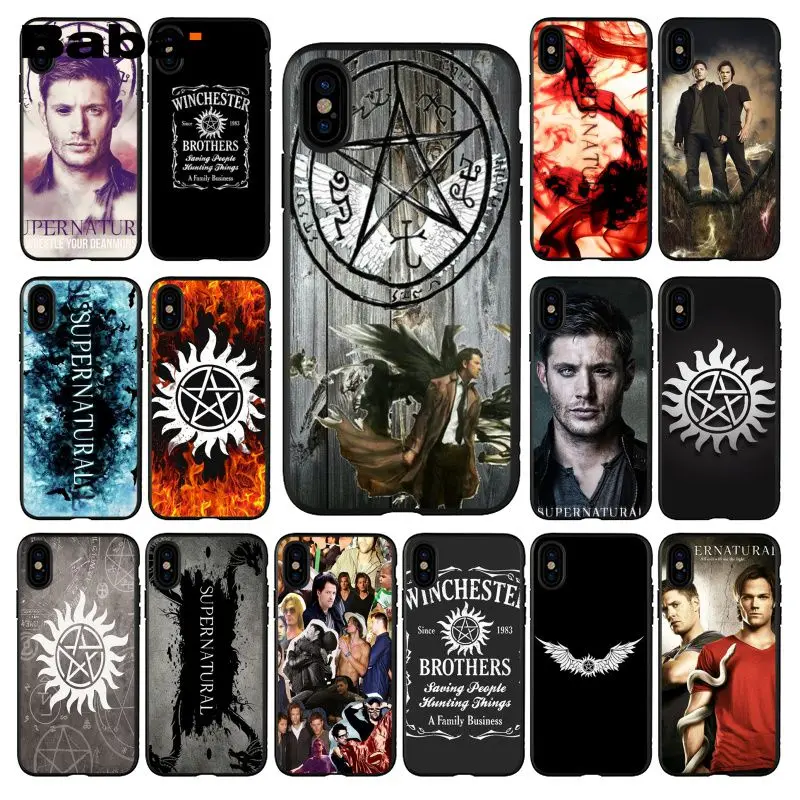 Babaite Supernatural TV Movie Coque cool black Shell Phone Case for iPhone 5 5Sx 6 7 7plus 8 8Plus X XS MAX XR
Babaite Supernatural TV Movie Coque cool black Shell Phone Case for iPhone 5 5Sx 6 7 7plus 8 8Plus X XS MAX XR