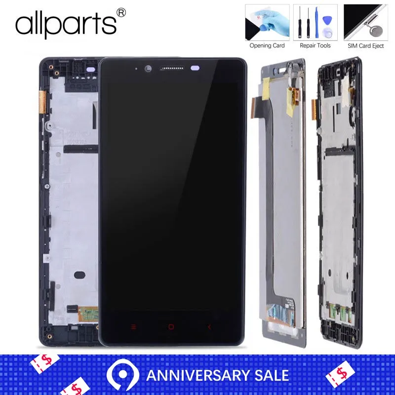 4G LTE 5.5" Original LCD For XIAOMI Redmi Note Display Touch Screen with Frame For Xiaomi Redmi Note LCD Display Replacement
4G LTE 5.5" Original LCD For XIAOMI Redmi Note Display Touch Screen with Frame For Xiaomi Redmi Note LCD Display Replacement