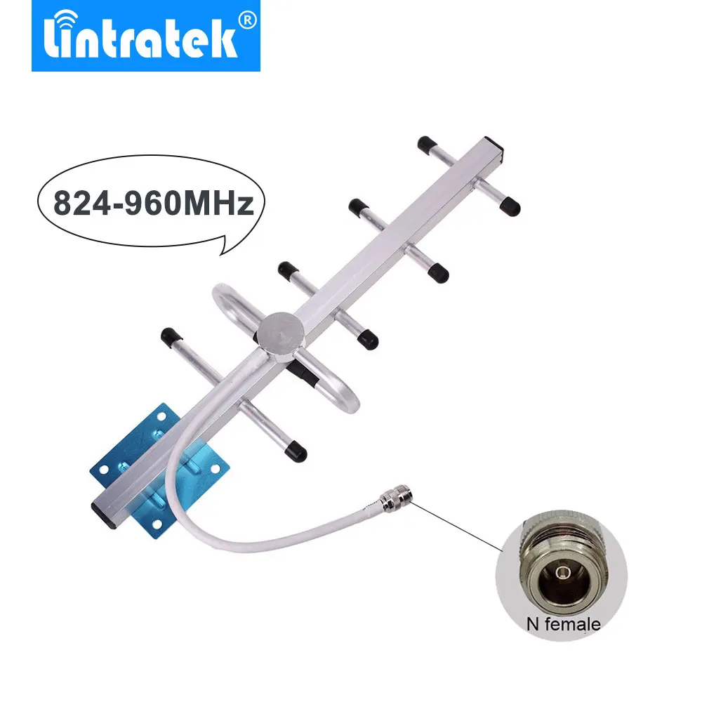 Yagi Antenna 824-960MHz 8dbi GSM900MHz 3G850MHz External Antenna for Mobile Phone Signal Repeater Booster Amplifier Outdoor Use/
Yagi Antenna 824-960MHz 8dbi GSM900MHz 3G850MHz External Antenna for Mobile Phone Signal Repeater Booster Amplifier Outdoor Use/
