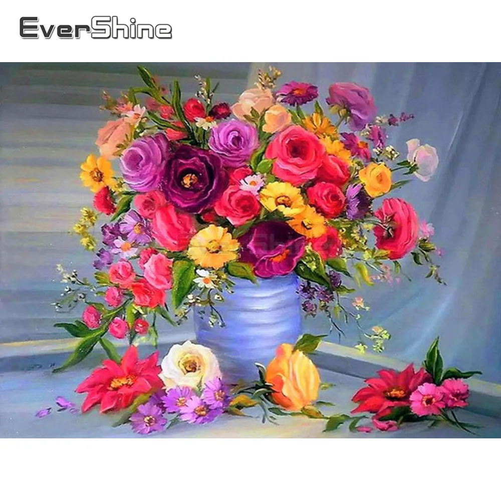 EverShine 5D Diamond Painting Flowers Full Drill Square/Round Picture Of Rhinestones Diamond Embroidery Sale Manual Art
EverShine 5D Diamond Painting Flowers Full Drill Square/Round Picture Of Rhinestones Diamond Embroidery Sale Manual Art