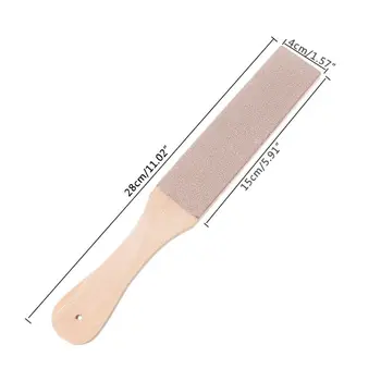 OOTDTY Wooden Handle Leather Sharpening Strop Handmade Razors Polishing Board Home Tool 28cm*4cm*15cm
OOTDTY Wooden Handle Leather Sharpening Strop Handmade Razors Polishing Board Home Tool 28cm*4cm*15cm