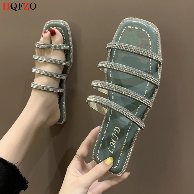 HQFZO Fashion Narrow Band Crystal Clear Slippers Flat Beach Sandals Ladies Summer Shoes Chanclas Flip Flops Zapatos
HQFZO Fashion Narrow Band Crystal Clear Slippers Flat Beach Sandals Ladies Summer Shoes Chanclas Flip Flops Zapatos