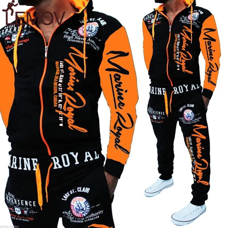 Jogging Suits for Men Track Suits Hooded Jacket Sweatsuit Sport Suits Sportswear Men's Jogger Sets Printed Tracksuit Men Clothes
Jogging Suits for Men Track Suits Hooded Jacket Sweatsuit Sport Suits Sportswear Men's Jogger Sets Printed Tracksuit Men Clothes