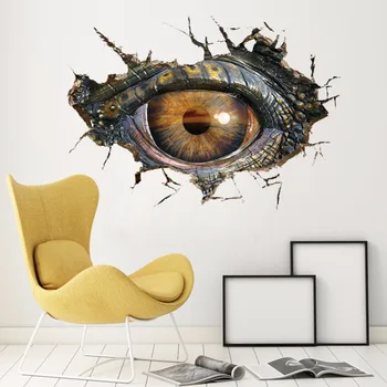 3D Jurassic Dinosaur Eyes Wall Stickers For Kids Rooms Home Decor Cartoon Animal Art Mural Self-adhesive PVC Poster Wall Decals
3D Jurassic Dinosaur Eyes Wall Stickers For Kids Rooms Home Decor Cartoon Animal Art Mural Self-adhesive PVC Poster Wall Decals