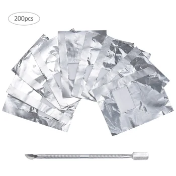 200pcs Foil Nail Wraps Remover with Cuticle Pusher Nail Polish Remover Foil Wrap Hot Sale
200pcs Foil Nail Wraps Remover with Cuticle Pusher Nail Polish Remover Foil Wrap Hot Sale