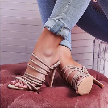 Rome Style Black Beige Cross Strap High Heel Women Sandals Cut-out Peep Toe Gladiator Sandals Women 2019 Summer Dress Shoes
Rome Style Black Beige Cross Strap High Heel Women Sandals Cut-out Peep Toe Gladiator Sandals Women 2019 Summer Dress Shoes