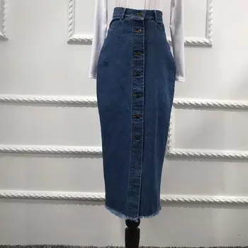Plus Size UAE Abaya Kimono Moroccan African Women Denim Bodycon Maxi Skirt Long Bow Dubai Turkish Islamic Casual Jeans Skirts
Plus Size UAE Abaya Kimono Moroccan African Women Denim Bodycon Maxi Skirt Long Bow Dubai Turkish Islamic Casual Jeans Skirts