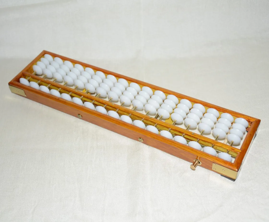 17 Digits Abacus Soroban Chinese Wood Traditional Abacus Children Learning Abacus Math Calculator Kid School Learning Aids Tool
17 Digits Abacus Soroban Chinese Wood Traditional Abacus Children Learning Abacus Math Calculator Kid School Learning Aids Tool