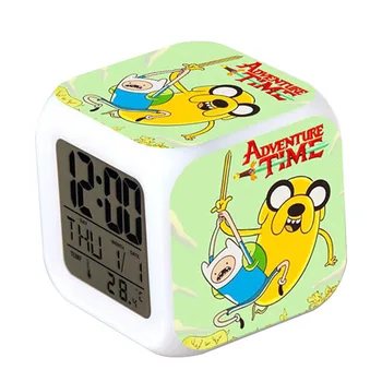 LED Clocks Watch Adventure Time with Finn and Jake Luminous Digital Alarm Clocks 7 Color Flash reloj despertador infantil
LED Clocks Watch Adventure Time with Finn and Jake Luminous Digital Alarm Clocks 7 Color Flash reloj despertador infantil