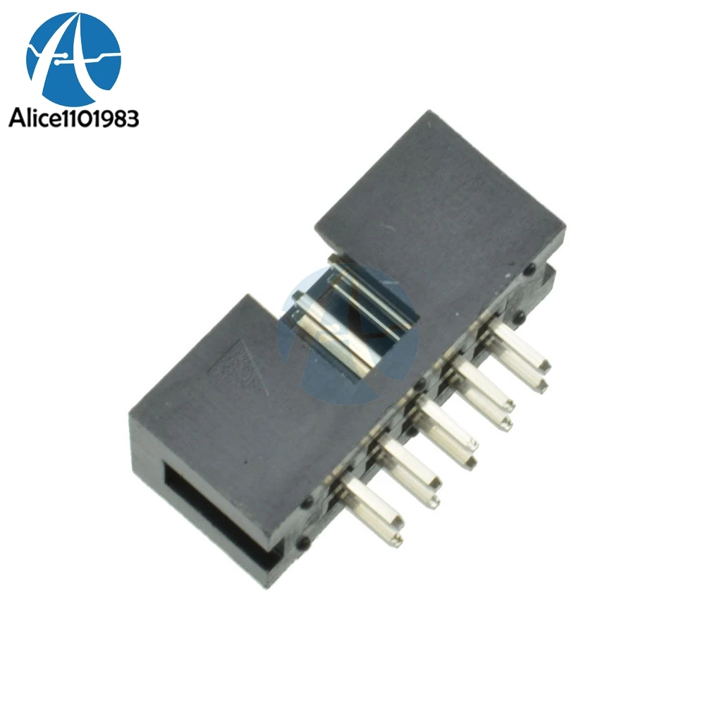 50PCS 2.54mm 2x5 Pin 10 Pin Straight Male Shrouded header IDC Socket Double-Row heade NEW
50PCS 2.54mm 2x5 Pin 10 Pin Straight Male Shrouded header IDC Socket Double-Row heade NEW
