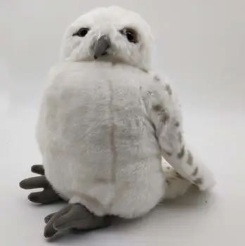 

Wizarding World Of Potter Snowy Owl Hedwig Puppet Rotating Head NEW