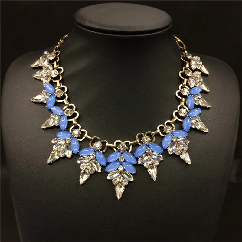 Fashion Leaf Shaped Chokers Necklaces Women Resin Statement Necklace Party Jewelry YaoXi
Fashion Leaf Shaped Chokers Necklaces Women Resin Statement Necklace Party Jewelry YaoXi