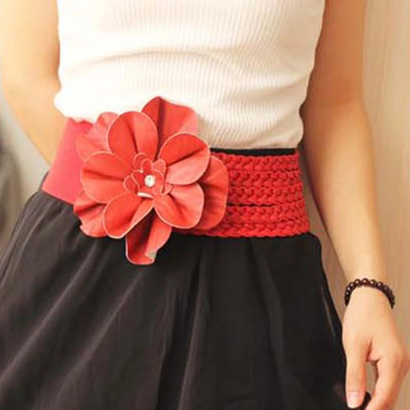 new womens wide belts Woven flower point drill elastic elastic waist gauze ladies pu leather ladies elastic band twotwinstyle
new womens wide belts Woven flower point drill elastic elastic waist gauze ladies pu leather ladies elastic band twotwinstyle