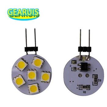 100pcs G4 DC 12V 5050 SMD 6 LED Home living light bulb Corn Bulb Car Boat RV Light Cold White Warm white DC 12V
100pcs G4 DC 12V 5050 SMD 6 LED Home living light bulb Corn Bulb Car Boat RV Light Cold White Warm white DC 12V