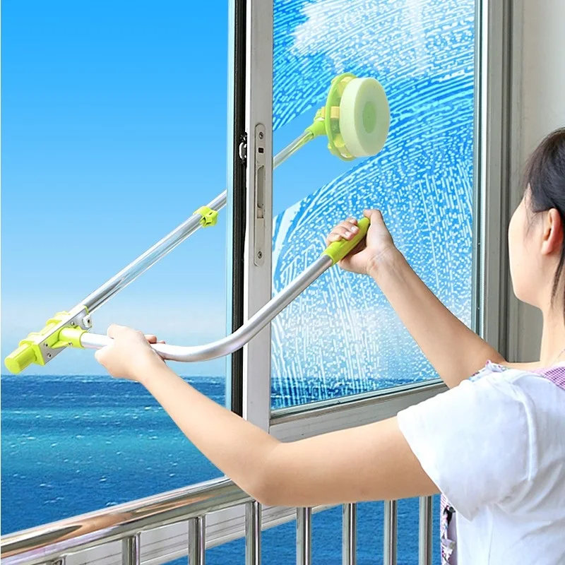Cleaning window tits