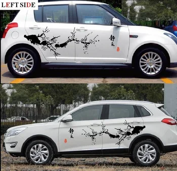 LEFT SIDE Car Stickers Chinese Ink Flower Car Styling Decoration Tailor-made Body Waterproof Acessories Paint Protection Film
LEFT SIDE Car Stickers Chinese Ink Flower Car Styling Decoration Tailor-made Body Waterproof Acessories Paint Protection Film