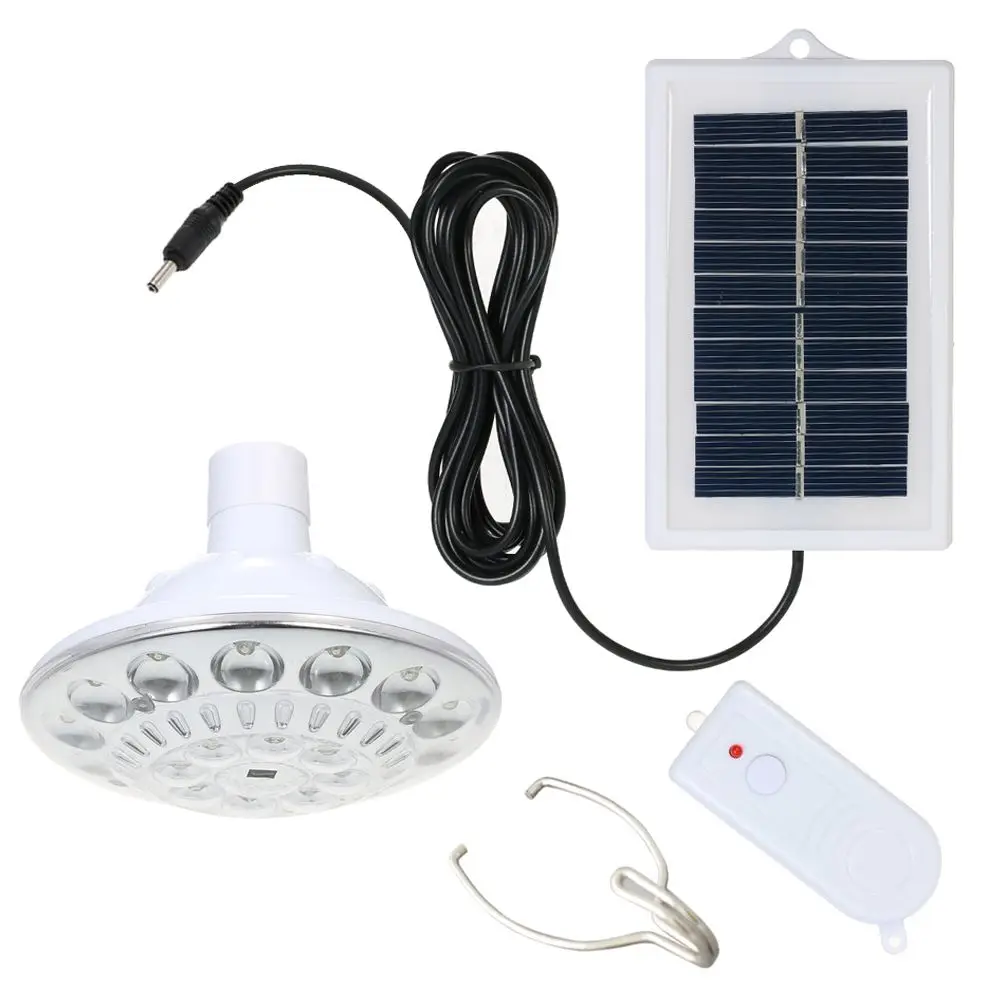 

22 LED Multi-functional Solar Powered Bulb Light 100LM 3 Lighting Modes Outdoor Indoor Portable Lamp with Remote Controller Au