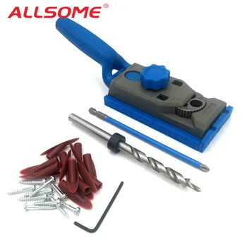 Woodworking Pocket Hole Jig Kit Set 9.5mm Drill Guide Sleeve For Pilot Wood Drilling Dowelling Hole Saw Master System
Woodworking Pocket Hole Jig Kit Set 9.5mm Drill Guide Sleeve For Pilot Wood Drilling Dowelling Hole Saw Master System