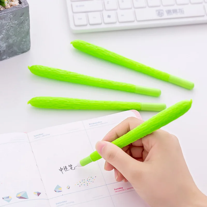 Jonvon Satone 12 PCs Creative Pen Cute Simulation Balsam Pear Soft Silicone Gel Office Student Test Pen Korea Stationery
Jonvon Satone 12 PCs Creative Pen Cute Simulation Balsam Pear Soft Silicone Gel Office Student Test Pen Korea Stationery
