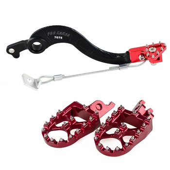 Motorcycle Footrest Foot Pegs Rear Brake Pedal Lever For Honda CRF250R CRF450R 2015-2018 CRF450RX 2017-2018
Motorcycle Footrest Foot Pegs Rear Brake Pedal Lever For Honda CRF250R CRF450R 2015-2018 CRF450RX 2017-2018