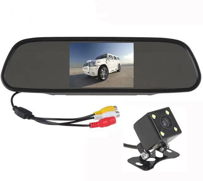 XYCING 5 Inch TFT LCD Car Monitor 800 x 480 Pixels Wide View Angle Car Rear View Mirror Monitor 2 AV Input Auto Switch Reversing
XYCING 5 Inch TFT LCD Car Monitor 800 x 480 Pixels Wide View Angle Car Rear View Mirror Monitor 2 AV Input Auto Switch Reversing