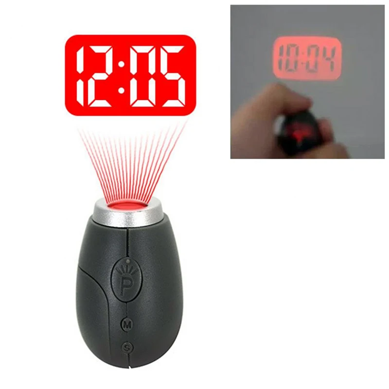 Portable Projection Clock Night Light Creative Digital Time LED Flashlight Torch Lamp With Keychain Nightlight For Emergency
Portable Projection Clock Night Light Creative Digital Time LED Flashlight Torch Lamp With Keychain Nightlight For Emergency